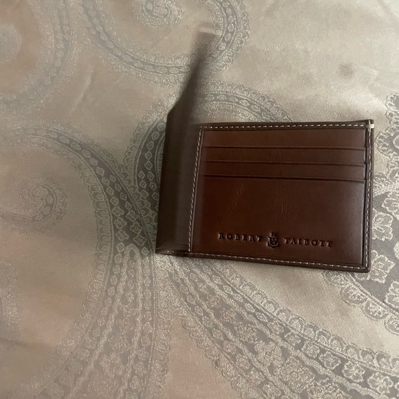 Robert Talbott Brown Leather Wallet - Picture 3 of 4
